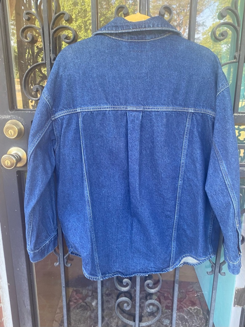 LEVI’S SIZE MEDIUM DENIM SHIRT JACKET IN MY VIBE ~ MEDIUM WASH RINSE - Picture 12 of 12
